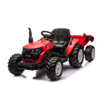 Elektrický Traktor s vlečkou HC-306 - 24V červený